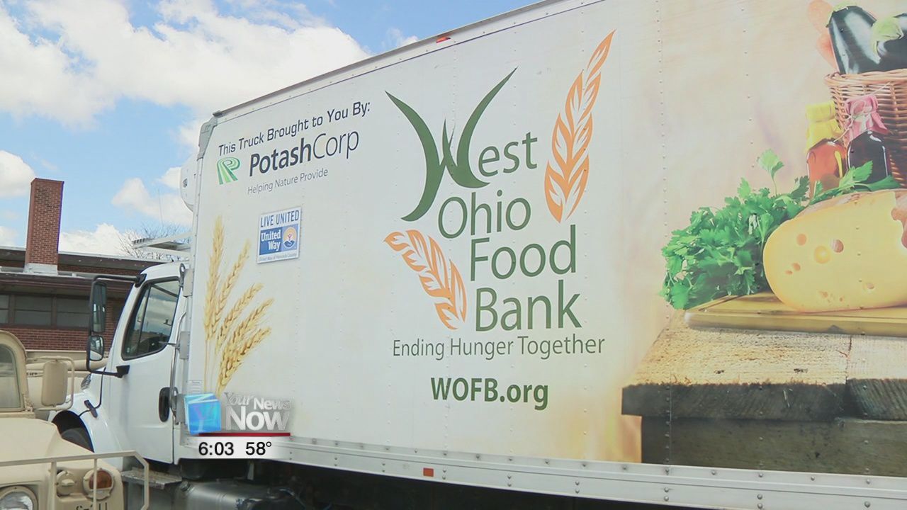 National Guard helps out with West Ohio Food Bank's largest distribution in Hardin County